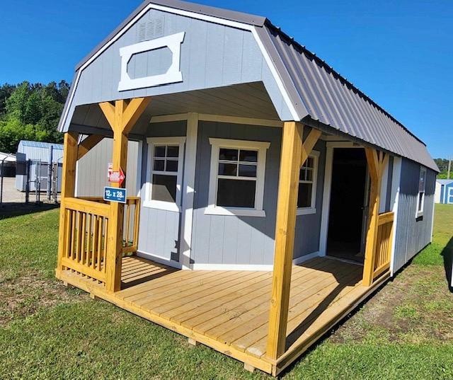 Lofted Barn Deluxe Playhouse - 12x28
